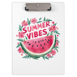 Carpeta De Pinza Vibraciones de Verano