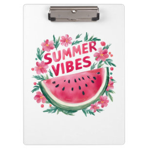 Carpeta De Pinza Vibraciones de Verano