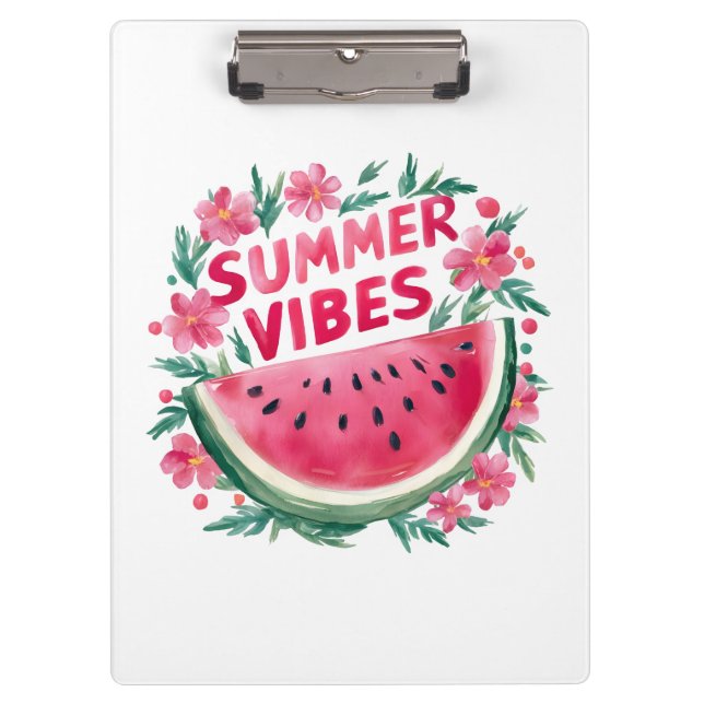 Carpeta De Pinza Vibraciones de Verano (Anverso)