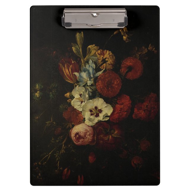 Carpeta De Pinza Vida con flores (Anverso)