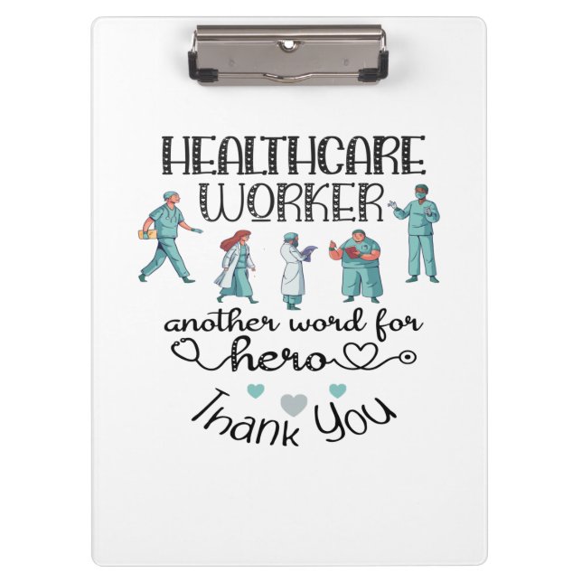 Carpeta De Pinza Vida de enfermería | Trabajador de enfermería de s (Anverso)