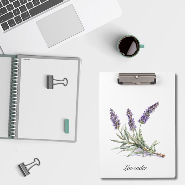 Carpeta De Pinza Vida herbal: Lavanda, personalizable (Subido por el creador)