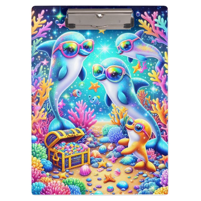 Carpeta De Pinza Vida marina (Anverso)