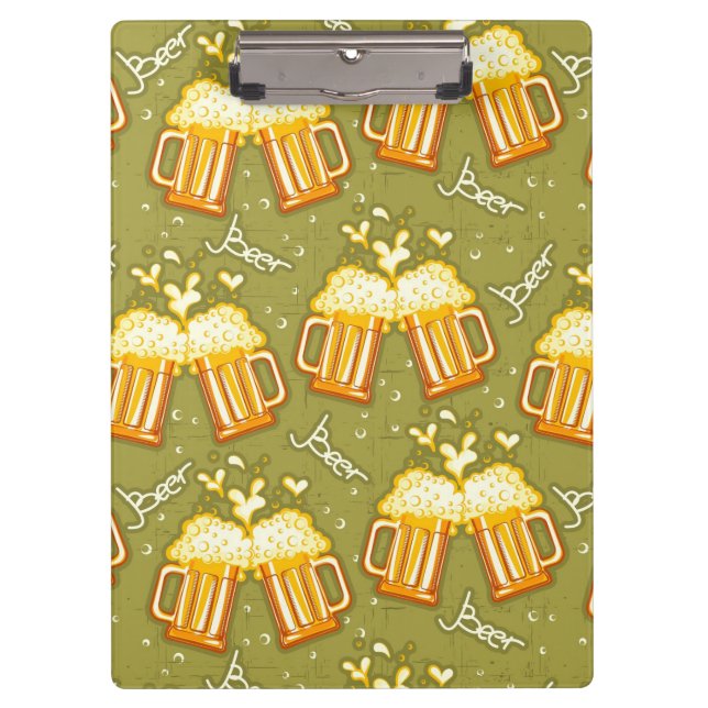 Carpeta De Pinza Vidrios del modelo de la cerveza (Anverso)