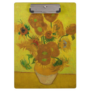 Carpeta De Pinza Vincent Van Gogh 15 girasoles Pintura