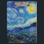 Carpeta De Pinza Vincent Van Gogh es la noche estrellada<br><div class="desc">Sumérjase en la fascinante belleza de The Starry Night de Vincent Van Gogh con esta reproducción de arte de alta calidad. Poseer una historia de arte y dejar que la brillantez de la obra maestra de Van Gogh ilumine tu entorno.</div>