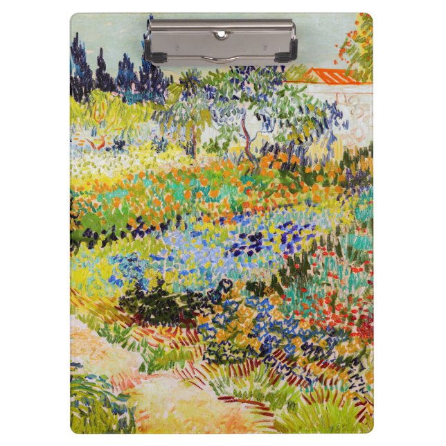 Carpeta De Pinza Vincent van Gogh - Jardín de Arles (Anverso)