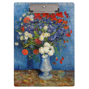 Carpeta De Pinza Vincent van Gogh - Jarrón con acianos y amapolas