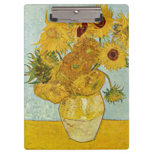 Carpeta De Pinza Vincent Van Gogh - Jarrón con doce girasoles