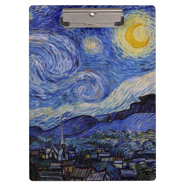 Carpeta De Pinza Vincent Van Gogh - La noche estrellada (Anverso)