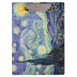 Carpeta De Pinza Vincent Van Gogh. La noche estrellada