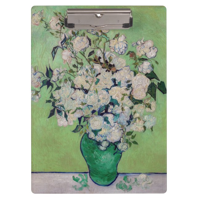 Carpeta De Pinza Vincent van Gogh - Rosas (Anverso)