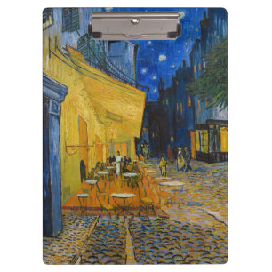 Carpeta De Pinza Vincent van Gogh - Terraza del Café por la Noche