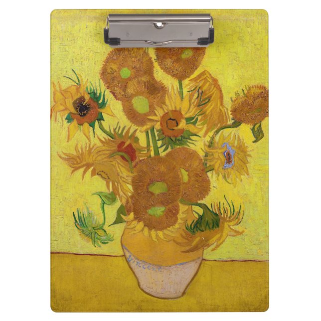 Carpeta De Pinza Vincent van Gogh - Vase con quince girasoles (Anverso)