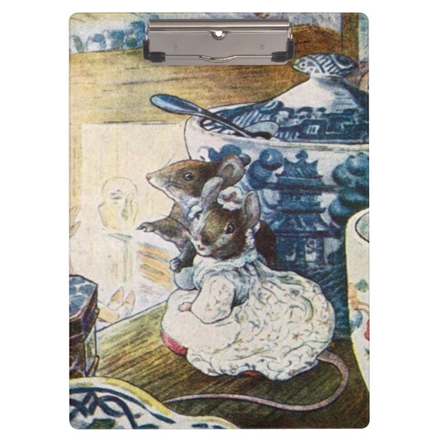 Carpeta De Pinza Viñeta Beatrix Potter sastre de ratones de Glouces (Anverso)