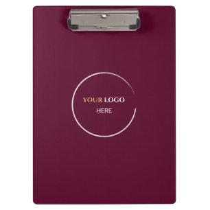 Carpeta De Pinza Vino Rojo