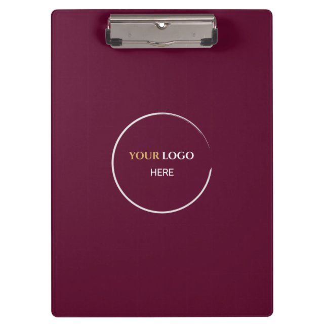 Carpeta De Pinza Vino Rojo (Anverso)