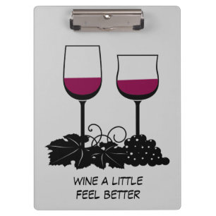 Carpeta De Pinza Vino un poco mejor