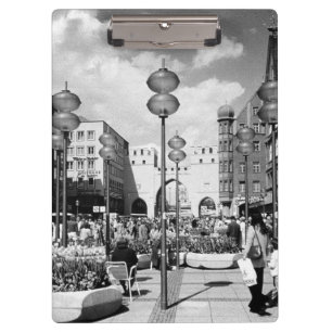 Carpeta De Pinza Vintage Alemania Munich Towngate Karistor