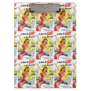 Carpeta De Pinza Vintage "Despertar Gay"