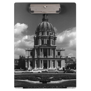 Carpeta De Pinza Vintage France Iglesia de París Saint Louis Invali