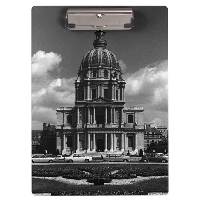 Carpeta De Pinza Vintage France Iglesia de París Saint Louis Invali (Anverso)