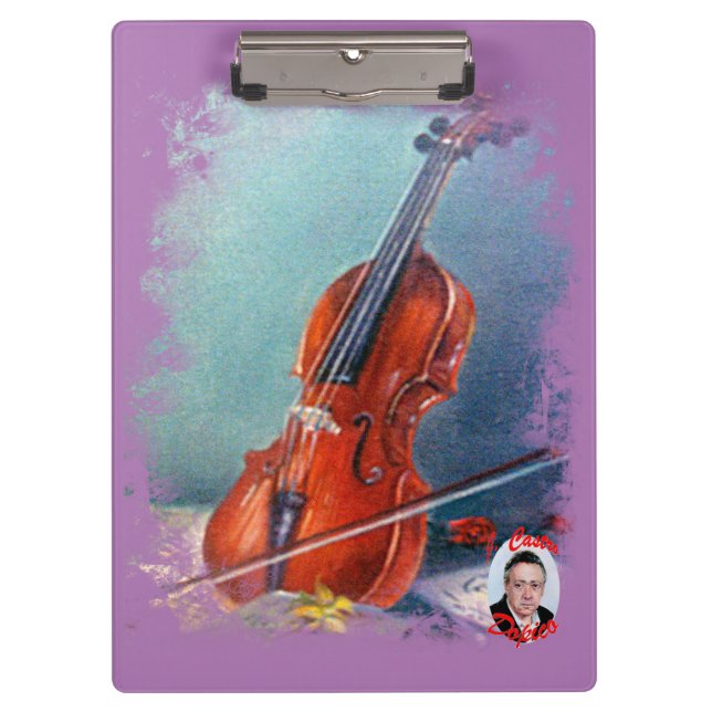 Carpeta De Pinza Violín/Violin (Anverso)
