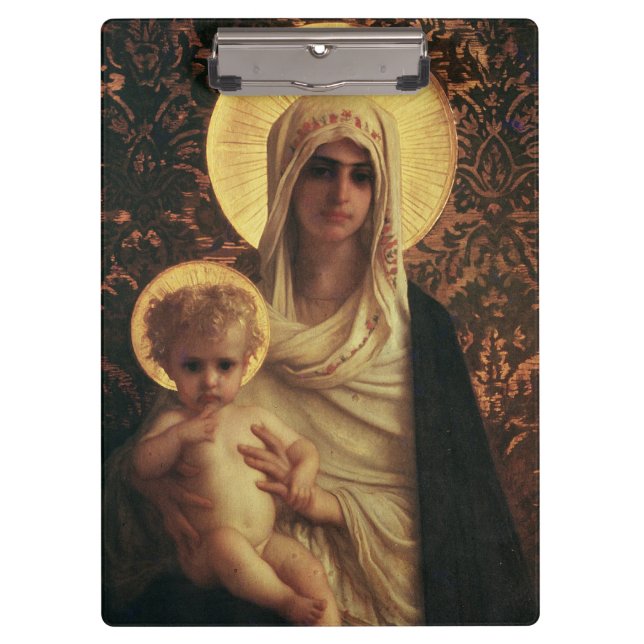 Carpeta De Pinza Virgen y niño, 1872 (Anverso)