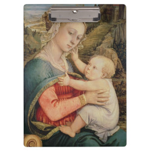 Carpeta De Pinza Virgen y niño, c.1465