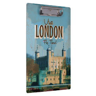 Carpeta De Pinza Visita de cosecha a Londres - Volar allí