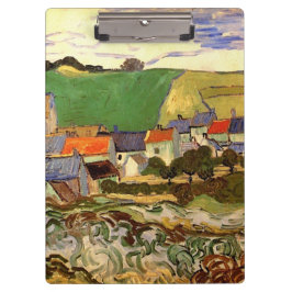Carpeta De Pinza Vista de Auvers Vincent van Gogh.