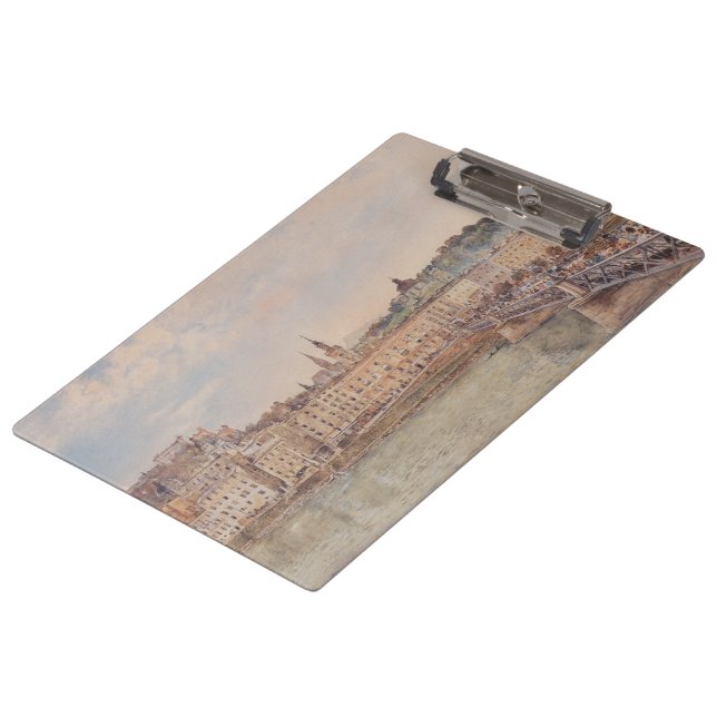 Carpeta De Pinza Vista de Salzburgo (por Rudolf von Alt) (Angular)