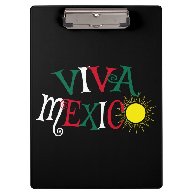 Carpeta De Pinza Viva México (Anverso)