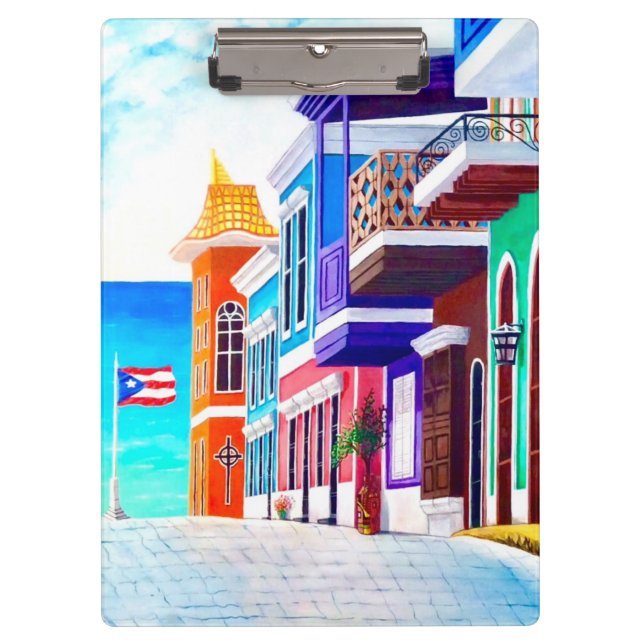 Carpeta De Pinza ¡Viva Puerto Rico! (Anverso)