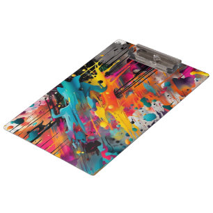 Carpeta De Pinza Vivid Chaos Splash Graffiti