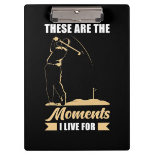 Carpeta De Pinza Vivo Para El Golf
