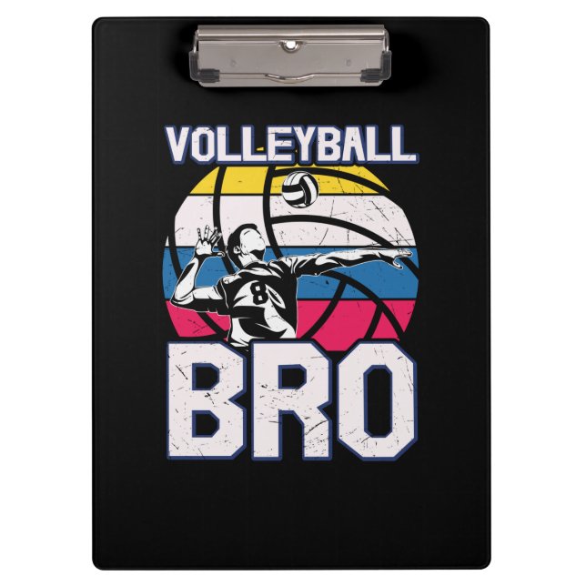 Carpeta De Pinza Voleibol | Voleibol Bro (Anverso)