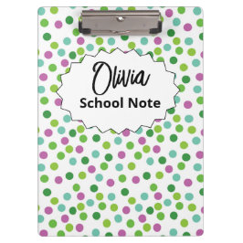 Carpeta De Pinza Volver divertida a los suministros escolares para