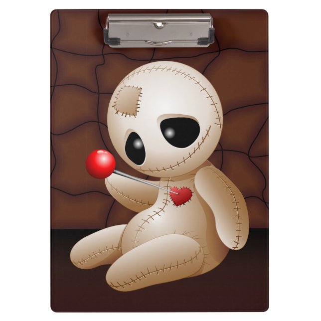 Carpeta De Pinza Voodoo Doll Personalizado enamorado (Anverso)