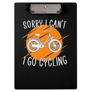 Carpeta De Pinza Voy a montar en bicicleta