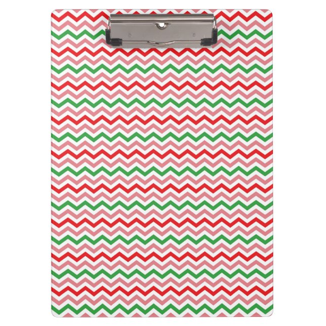 Carpeta De Pinza Watermelon Summer Zigzag Stripes Pattern-56209 (Anverso)