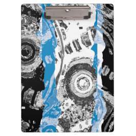 Carpeta De Pinza Wave Mechanism – Custom Clipboard (Bright White)