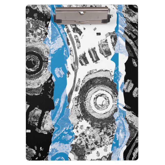 Carpeta De Pinza Wave Mechanism – Custom Clipboard (Bright White) (Anverso)