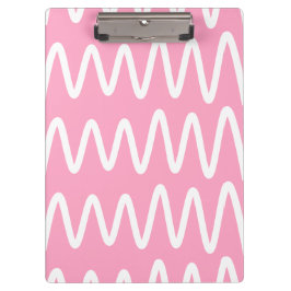 Carpeta De Pinza Wave No. 6 - Clipboard (Flamingo Pink)