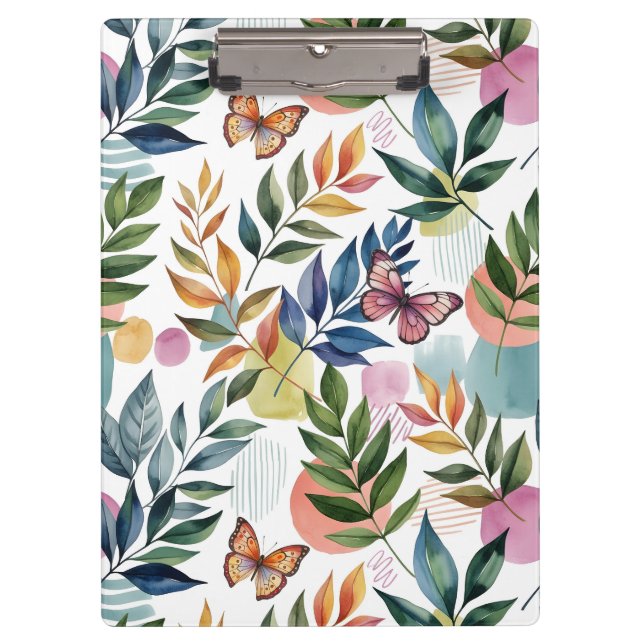 Carpeta De Pinza Whispers de mariposa (Anverso)