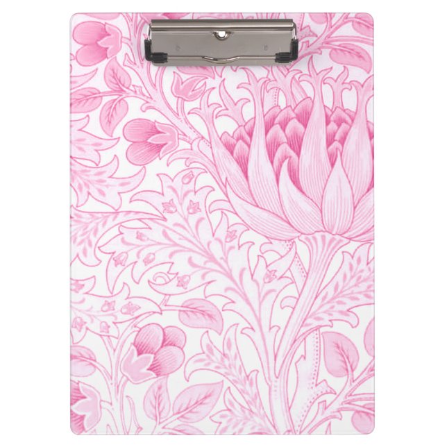 Carpeta De Pinza William Morris Artichoke Pink (Anverso)
