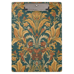 Carpeta De Pinza William Morris Golden Lily Vintage Pre-Rafaelita