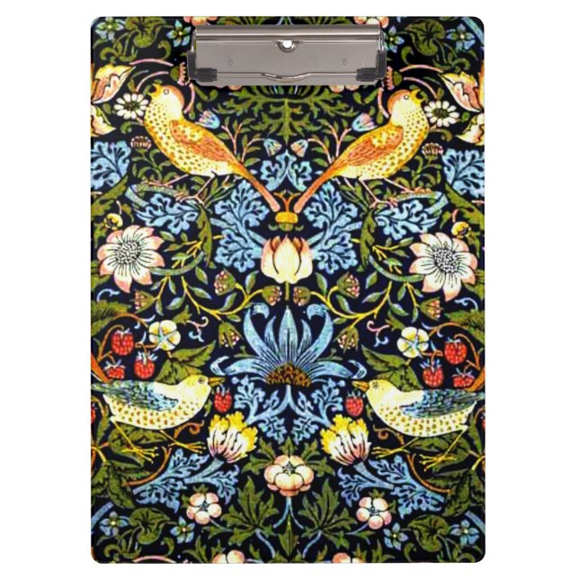 Carpeta De Pinza William Morris - Ladrón de Fresas,  (Anverso)