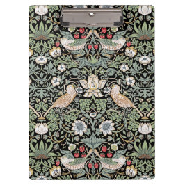 Carpeta De Pinza William Morris Strawberry Thief I Aves Negras