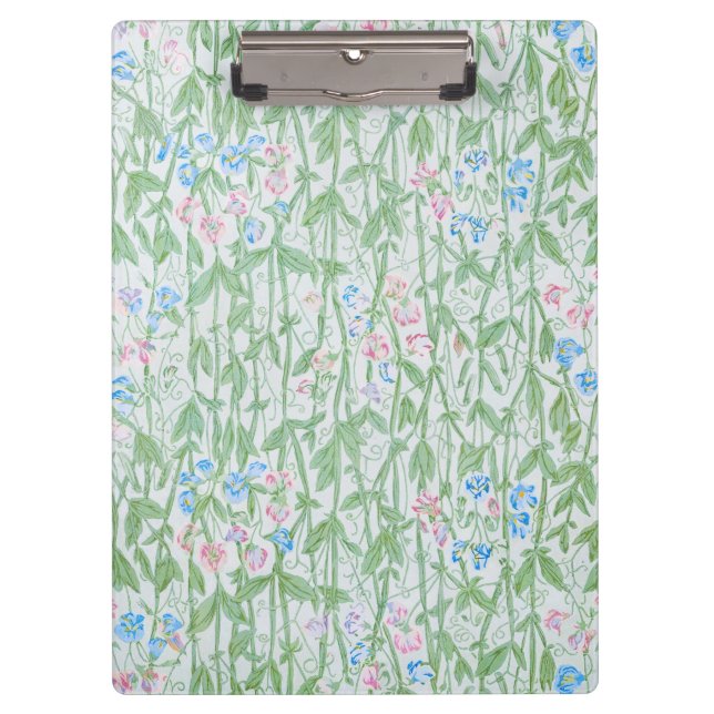 Carpeta De Pinza William Morris Sweet Pea Floral Pattern Classic (Anverso)